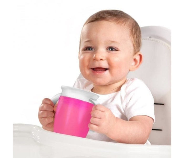 Neišsiliejantis mokymosi puodelis – gertuve Miracle Munchkin baby
