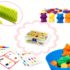 Montessori žaidimas meškiukai moko skaičiuoti