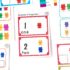 Montessori žaidimas meškiukai moko skaičiuoti