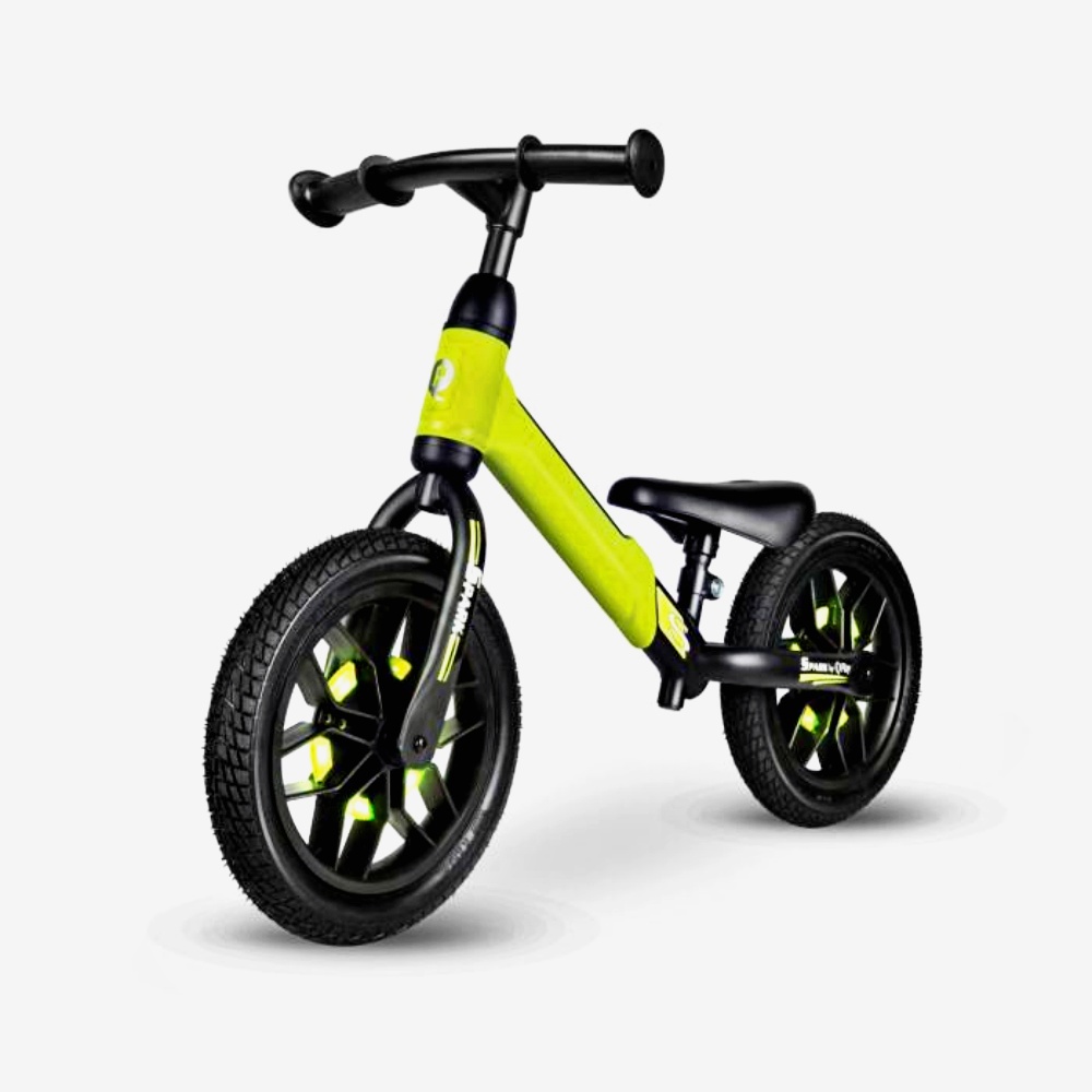 Balansinis dviratis „Qplay Spark Green“